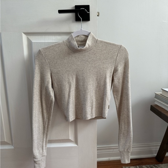 Aritzia Tops - TNA crop longsleeve